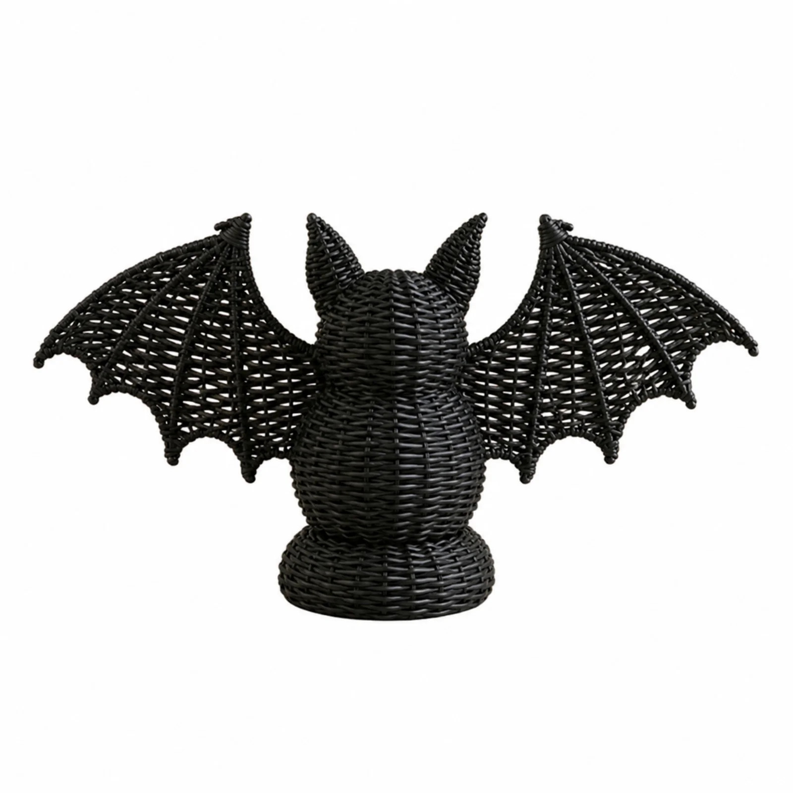 THOPBPRK 2026 Halloween Bat Figurine Tabletop Centerpiece Handcrafted Ornament Holiday Fall Home ... | Walmart (US)