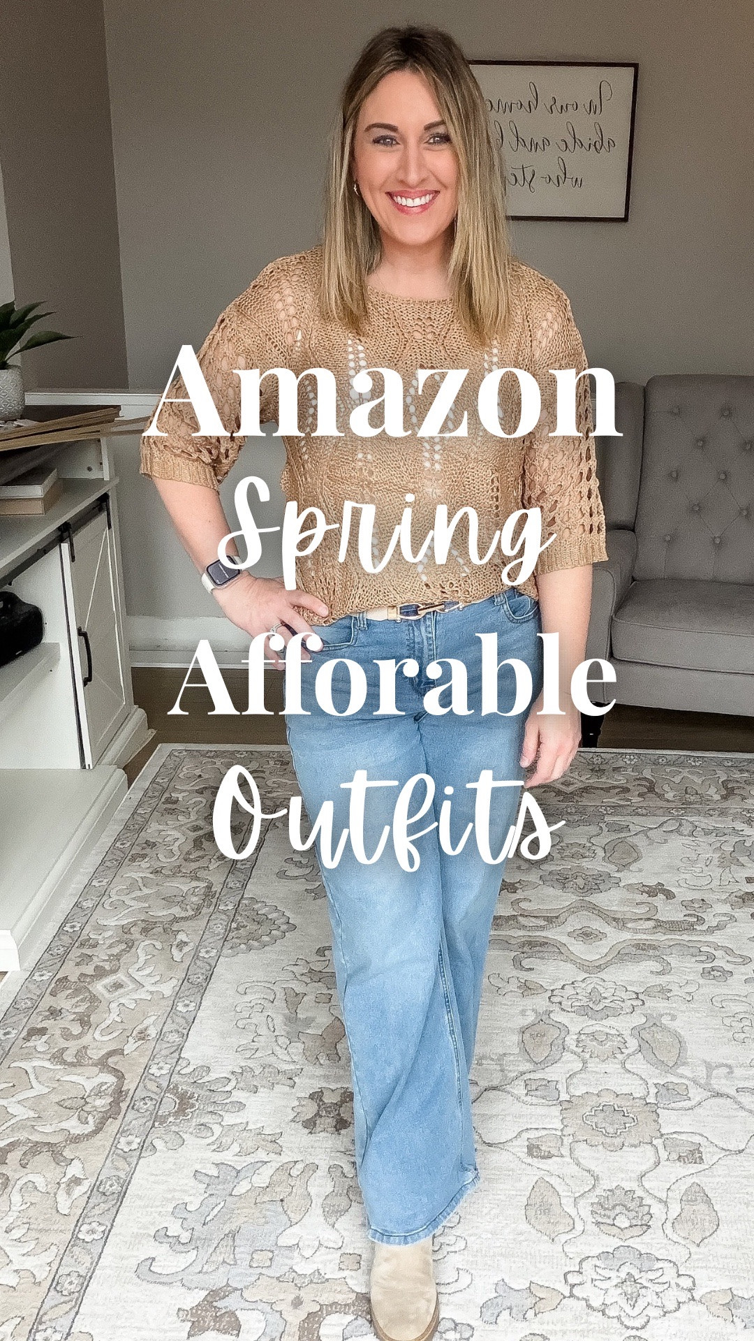 Trying on a few Amazon finds and these were some really good ones for spring and summer.

For reference, I’m 5’5”, about 150 lbs, and I’m wearing a size medium.

The two piece lounge set is so comfortable and lightweight. It’s the kind of outfit you can wear around the house, running errands, or even throw on for travel days. The shorts have pockets and the tank has a really flattering relaxed fit.

I also tried this crochet knit top and it’s perfect layered over a tank or swimsuit. It gives that easy beachy vibe and would be cute with denim shorts or white jeans.

And the straw crossbody bag is such a good everyday bag for spring and summer. It’s lightweight but still fits your essentials, which makes it great for errands, vacations, or even just a casual day out.

Everything is linked in my LTK in my bio, or comment LINKS and I’ll send them directly to you.

Which piece would you wear most?



#amazonfashionfinds #amazonoutfits #springoutfit #vacationoutfit 