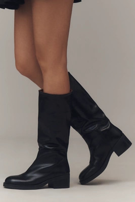 Maeve Mid-Calf Riding Boots | Anthropologie (US)