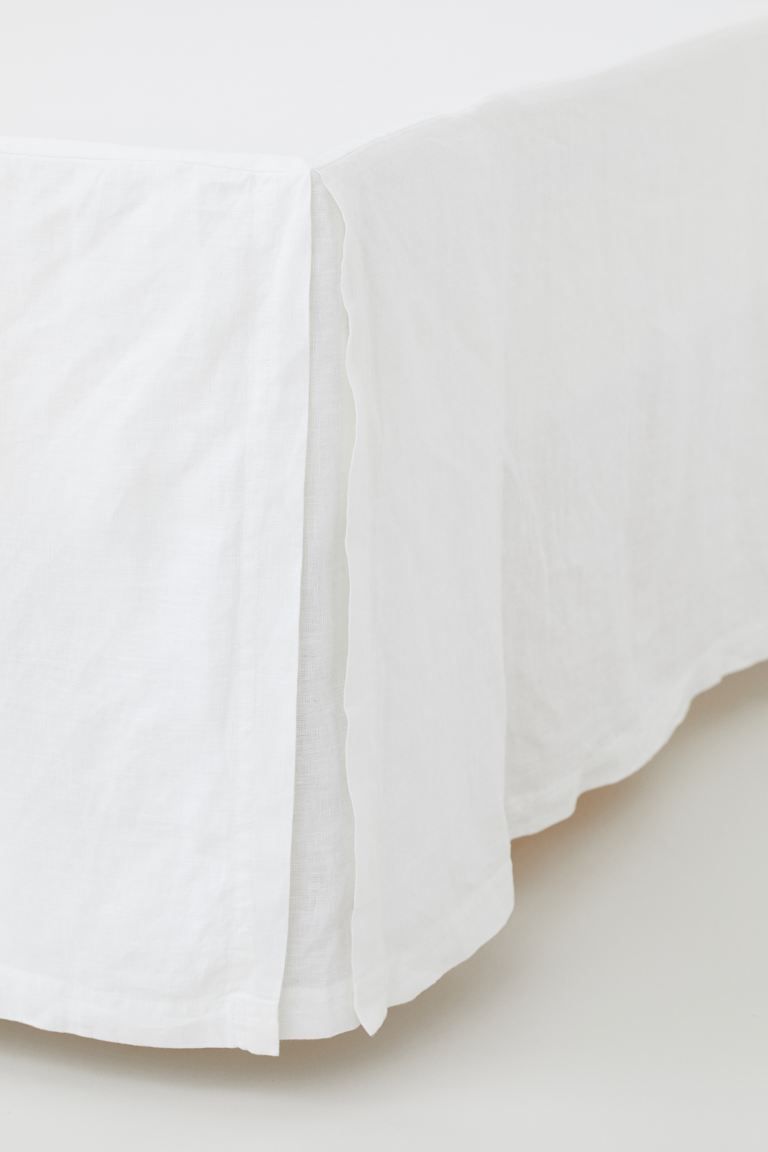 Washed Linen Bedskirt | H&M (US)