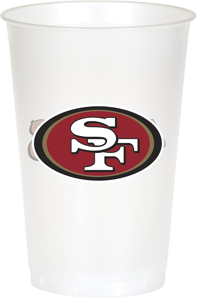 Trendware San Francisco 49ers Plastic Cups, 24 ct | Amazon (US)