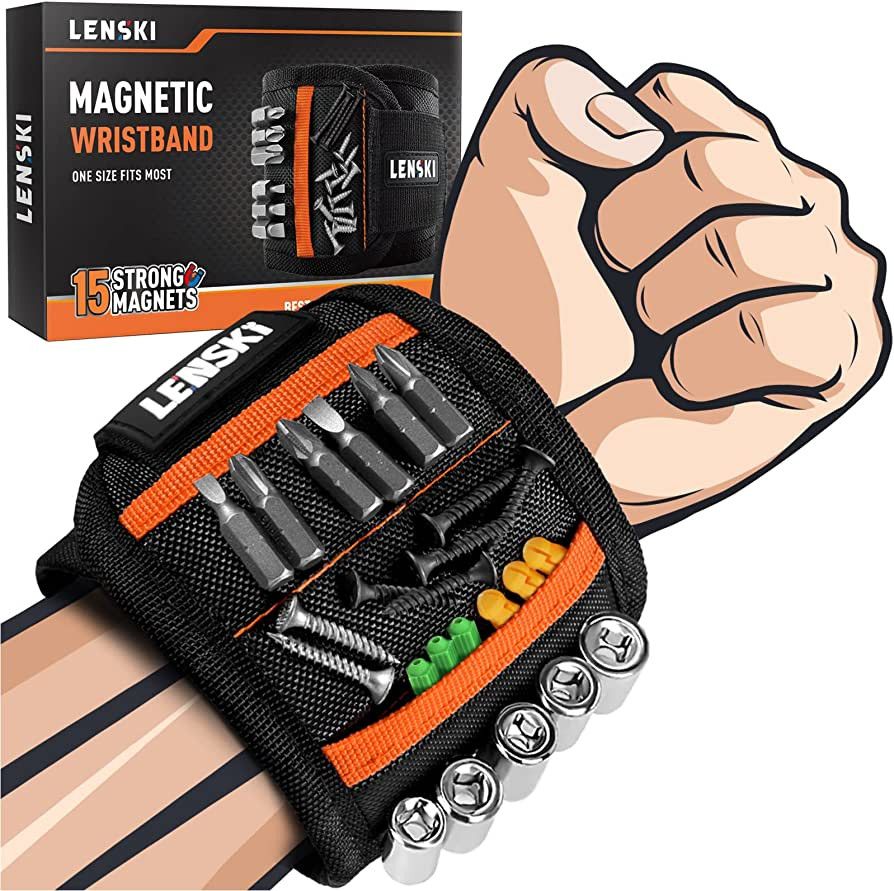 Lenski Father's Day Gifts for Men, Magnetic Wristband Dad Gifts, Fathers Day Gift from Daughter W... | Amazon (US)