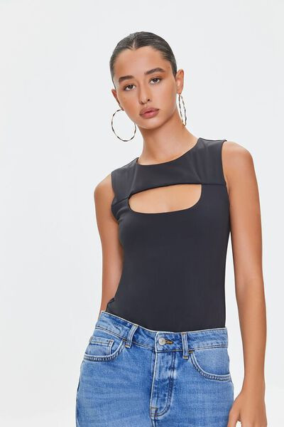 Cutout Sleeveless Bodysuit | Forever 21 | Forever 21 (US)