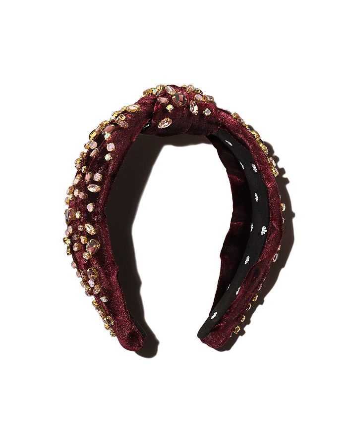 Mixed-Embellishment Velvet Knot Headband | Bloomingdale's (US)