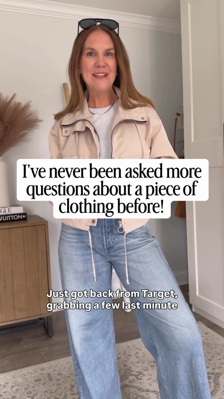 I’ve never been stopped and asked more about an article of clothing than this jacket🤗 It looks like it’s straight from Zara, but it’s actually an Amazon find. I love the details and you can cinch it at the waist and it also has a funnel neck which is so trendy right now. And not only is is cute, it’s also practical! It’s packable and water resistant, and perfect for this time of year. I’d recommend sizing up. Oh, and it comes in SIXTEEN colors👏🏼

#over40style #amazoncreator #2026fashiontrends #whattowear #casualmomstyle

#LTKOver40 #LTKootd #LTKSeasonal