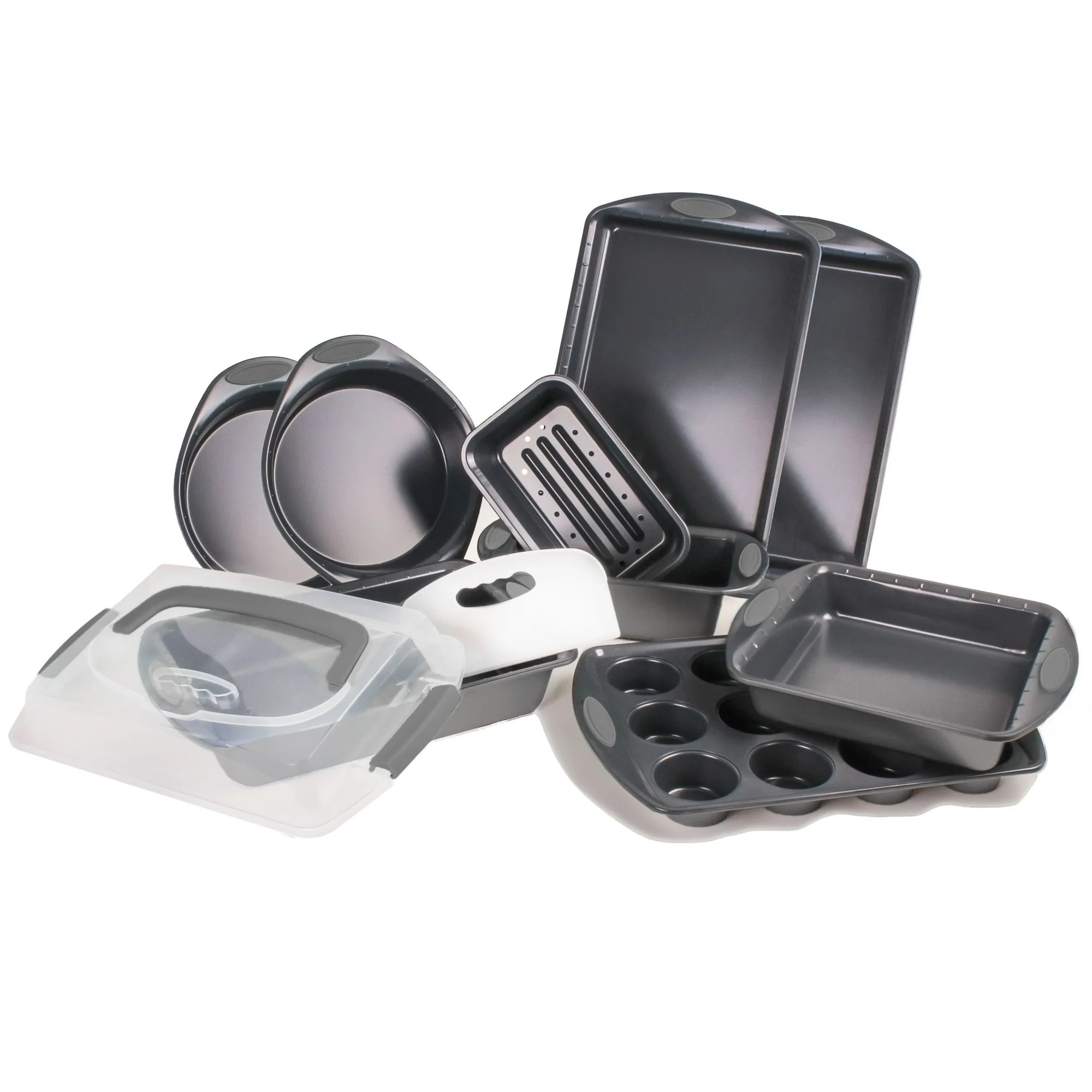 BergHOFF 11Pc Perfect Slice Bakeware Set, Grey | Walmart (US)