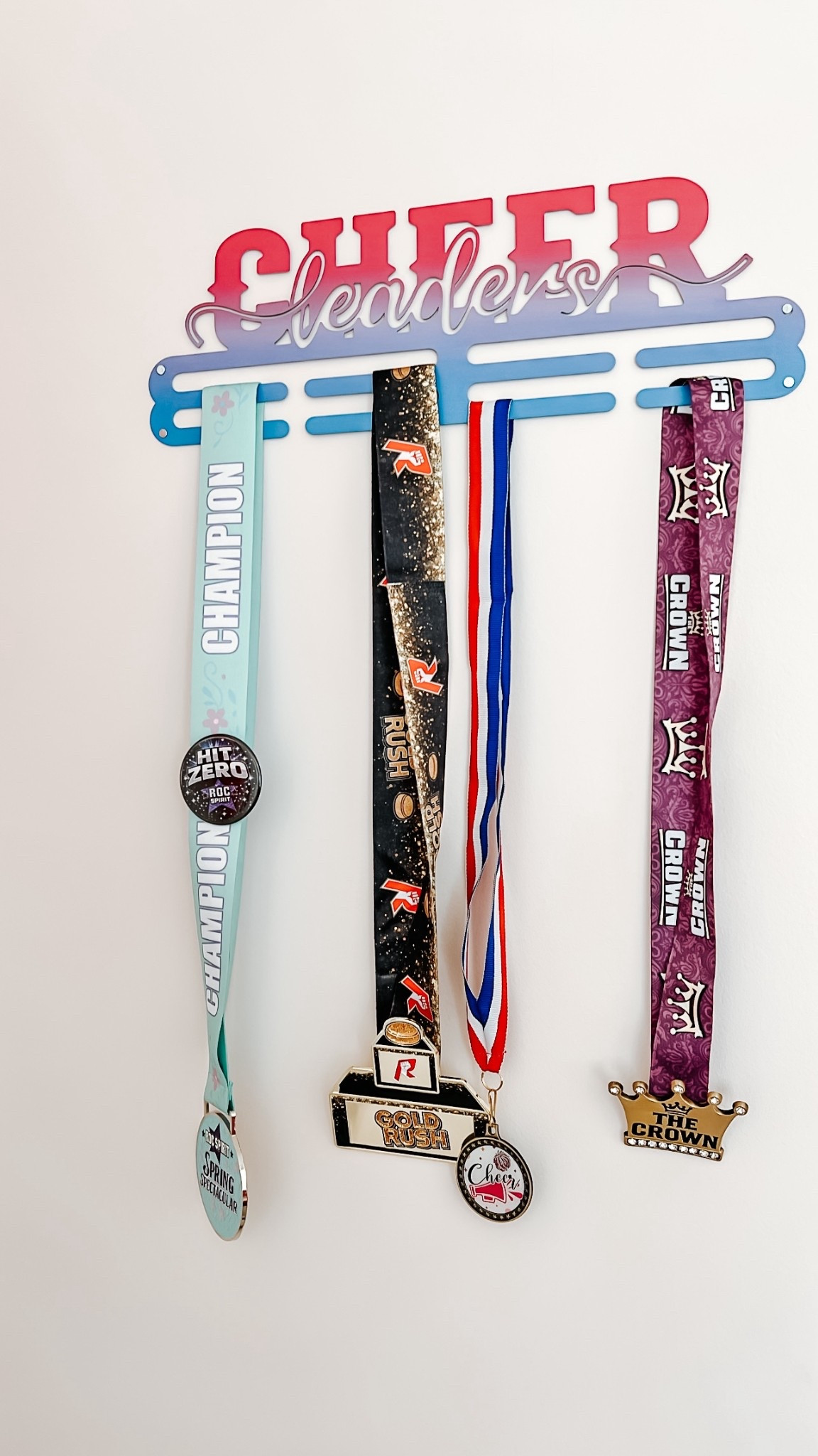 Our cheer journey deserves more than a drawer—this medal holder keeps every moment on display 📣✨ Every medal tells a story we’ll never forget.

Perfect for your proud athlete’s room ❤️

#CheerMom #CheerLife #MedalHolder #ProudMoment #CheerMemories #CompetitionSeason #GirlsWhoCheer

#LTKHome #LTKmomlife #LTKKids