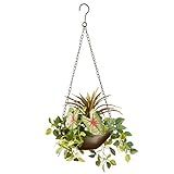 National Tree Company Hanging Basket Artificial Greenery Fake Plant - Indoor and Outdoor Home Décor  | Amazon (US)