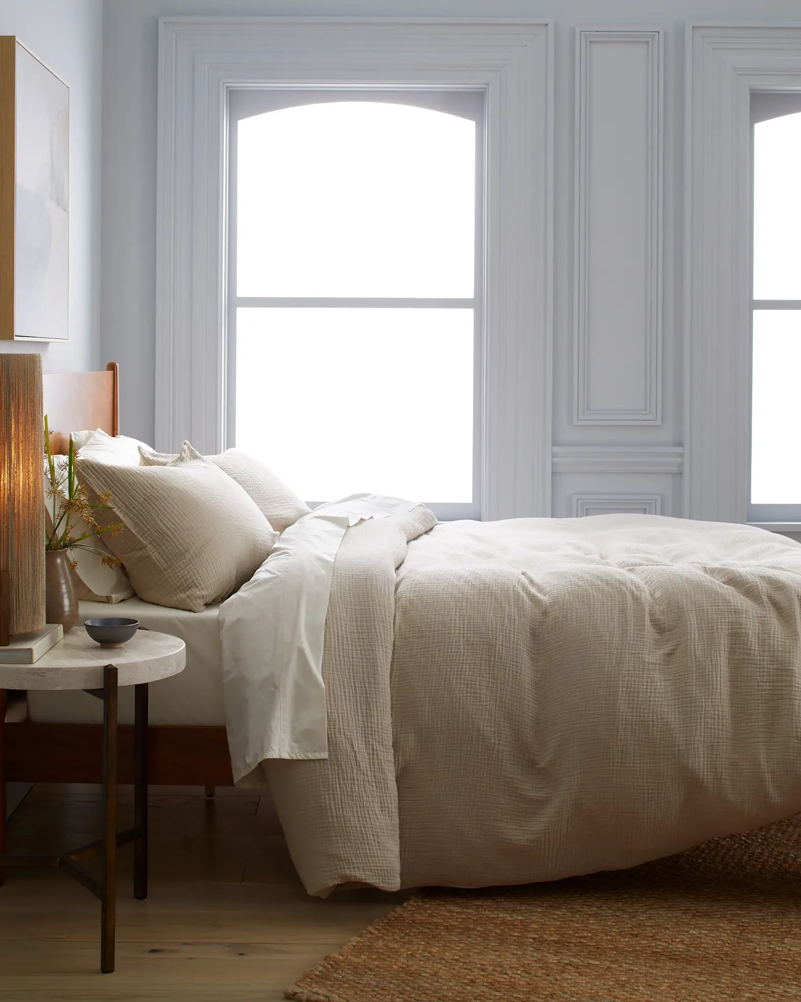 Organic Airy Gauze Duvet Cover Set | Quince
