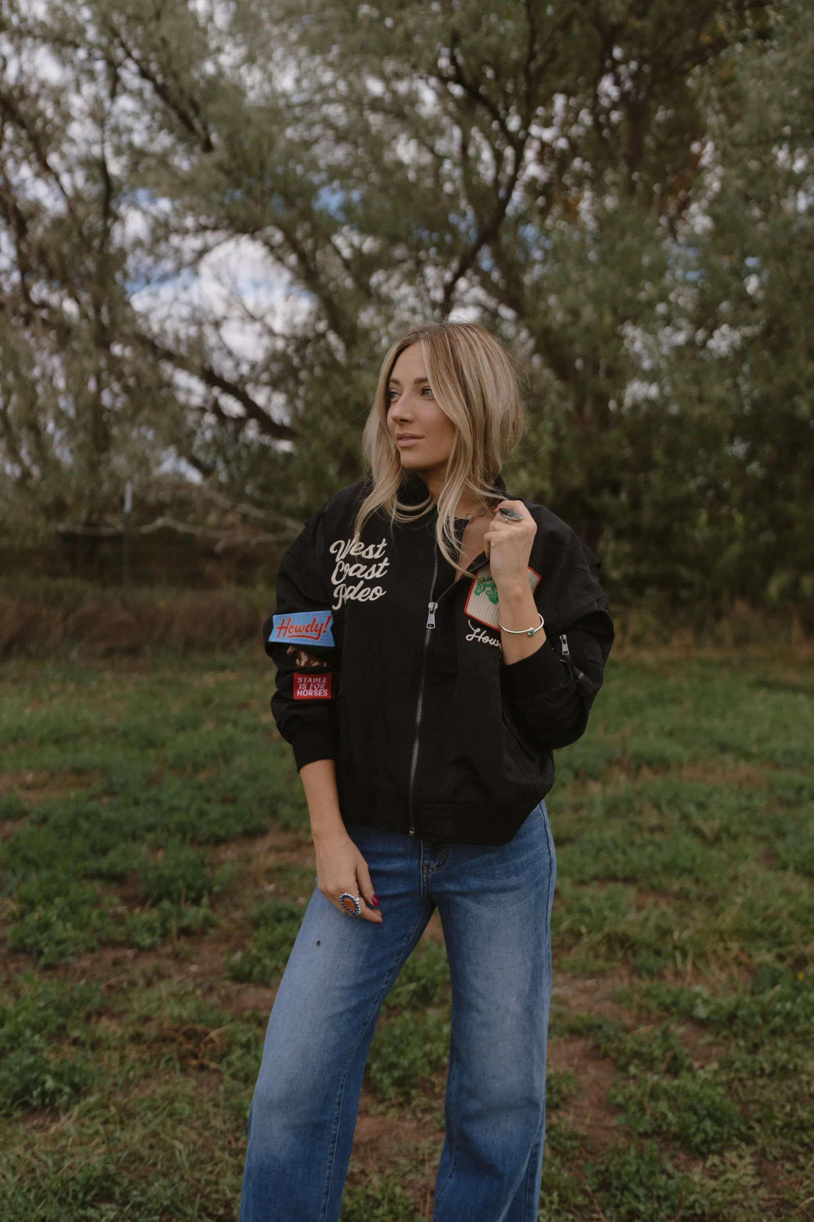 West Coast Rodeo Bomber Jacket | Goldie Lew Jewelry, LLC