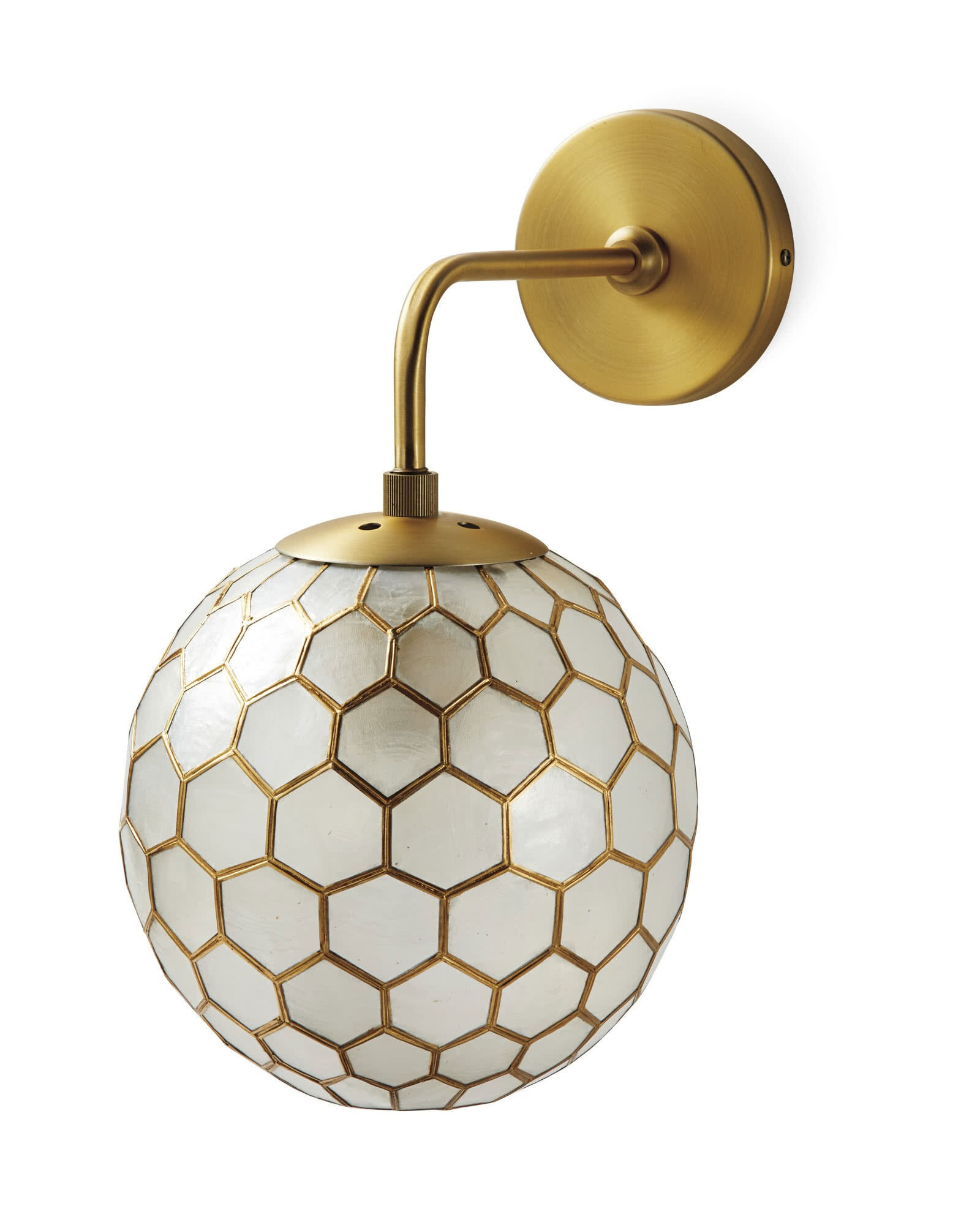 Capiz Sconce | Serena and Lily
