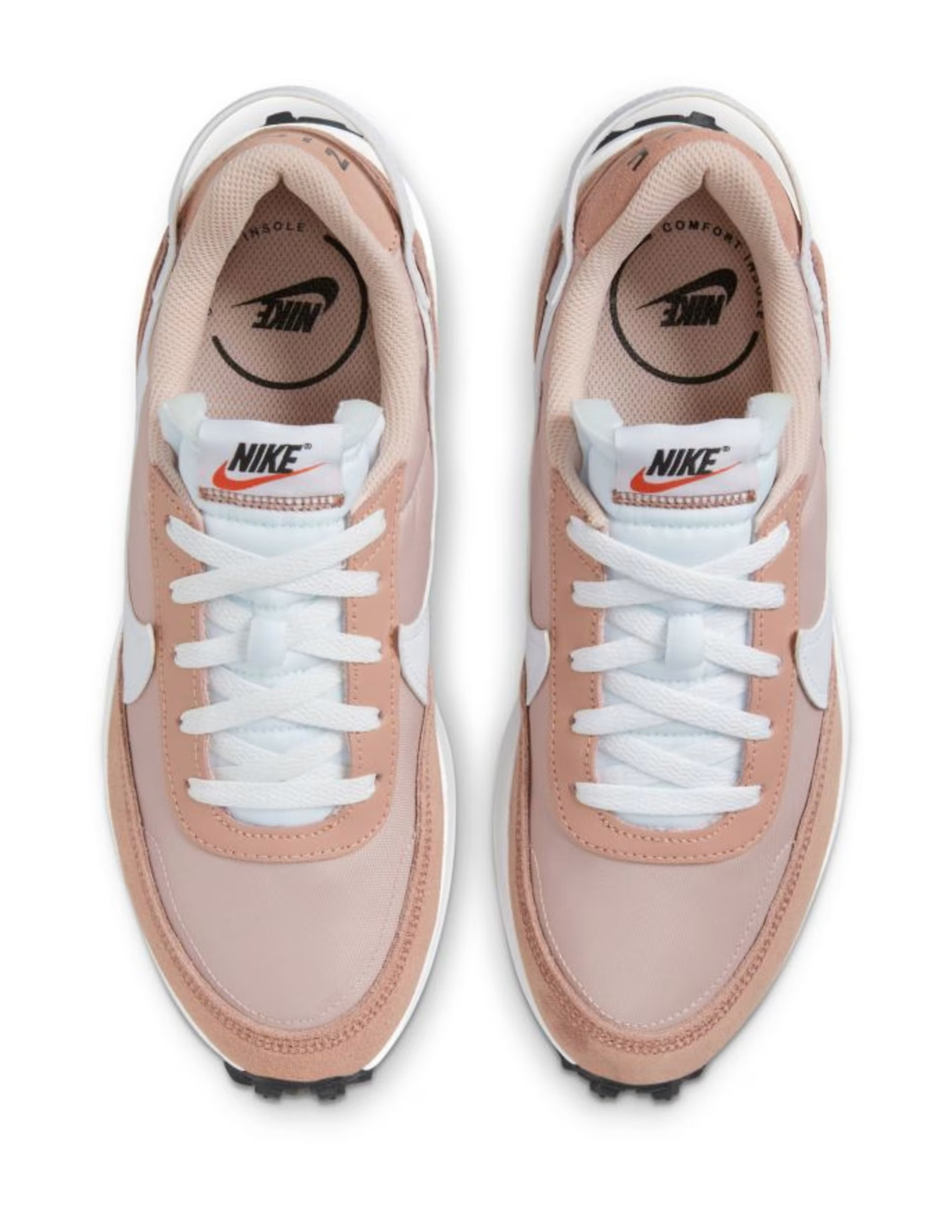 Nike Waffle Debut sneakers in pink oxford | ASOS (Global)