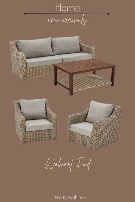 Walmart find
Outdoor furniture
Wicker set
Outdoor sofa
Outdoor chair
Coffee table




#LTKSeasonal #LTKMostLoved #LTKhome