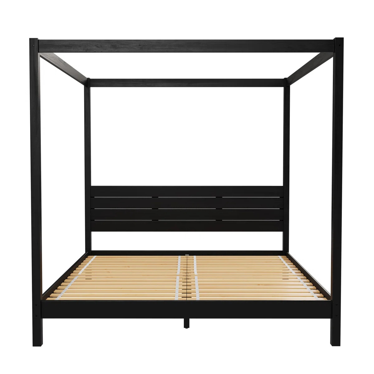 Hanhalyn Solid Wood Canopy Bed | Wayfair North America