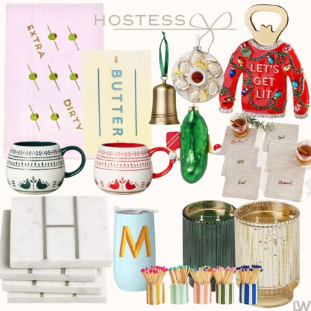 2023 Hostess gift guide // my can’t miss picks are the tea towels , match holders and ornaments 

#LTKHoliday #LTKparties #LTKGiftGuide
