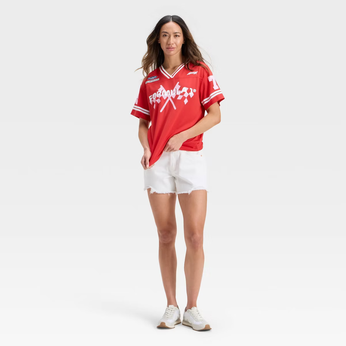 Women's F1 Short Sleeve Graphic Jersey - Red | Target