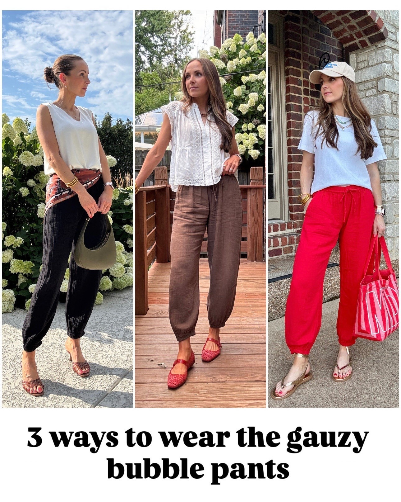 Three ways to wear these fabulous @gap bubble pants. I’m in a size small. They can be dressed up and down!

#LTKgrwm #LTKmomlife #LTKSaleAlert