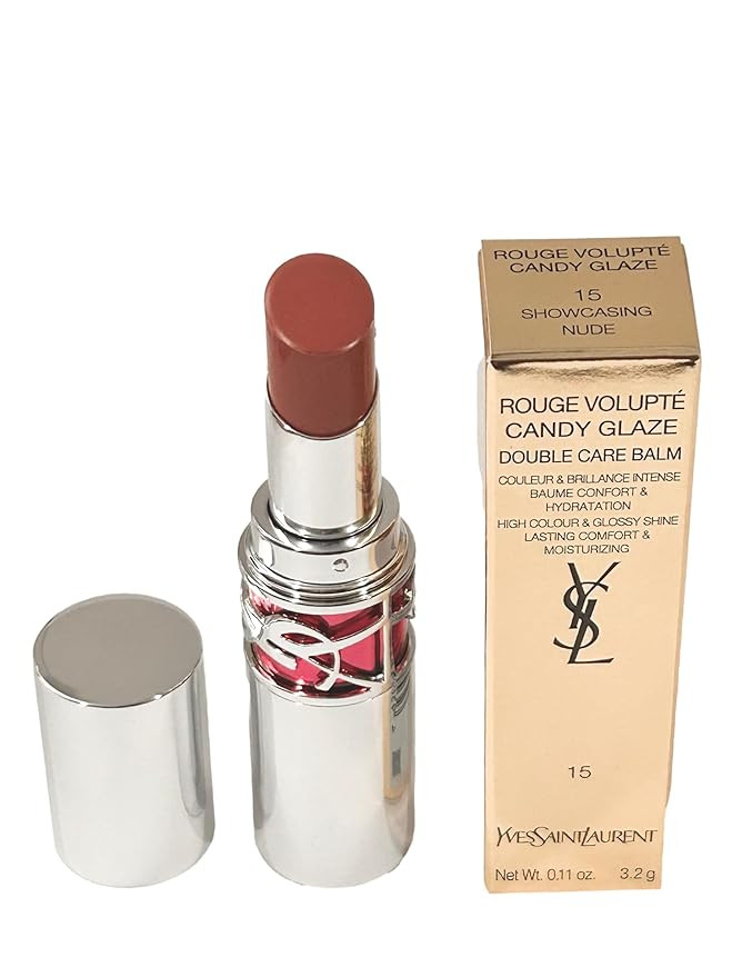 Yves Saint Laurent Candy Glaze Lip Gloss Stick 15 Showcasing Nude | Amazon (US)