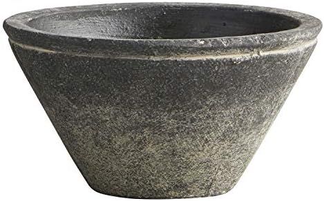 Amazon.com: 47th & Main Cement Decorative Bowl Planter, 7.5" Diameter, Black : Patio, Lawn & Gard... | Amazon (US)