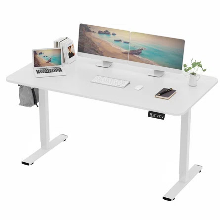 Inbox Zero Gallenz Height Adjustable Standing Desk | Wayfair | Wayfair North America