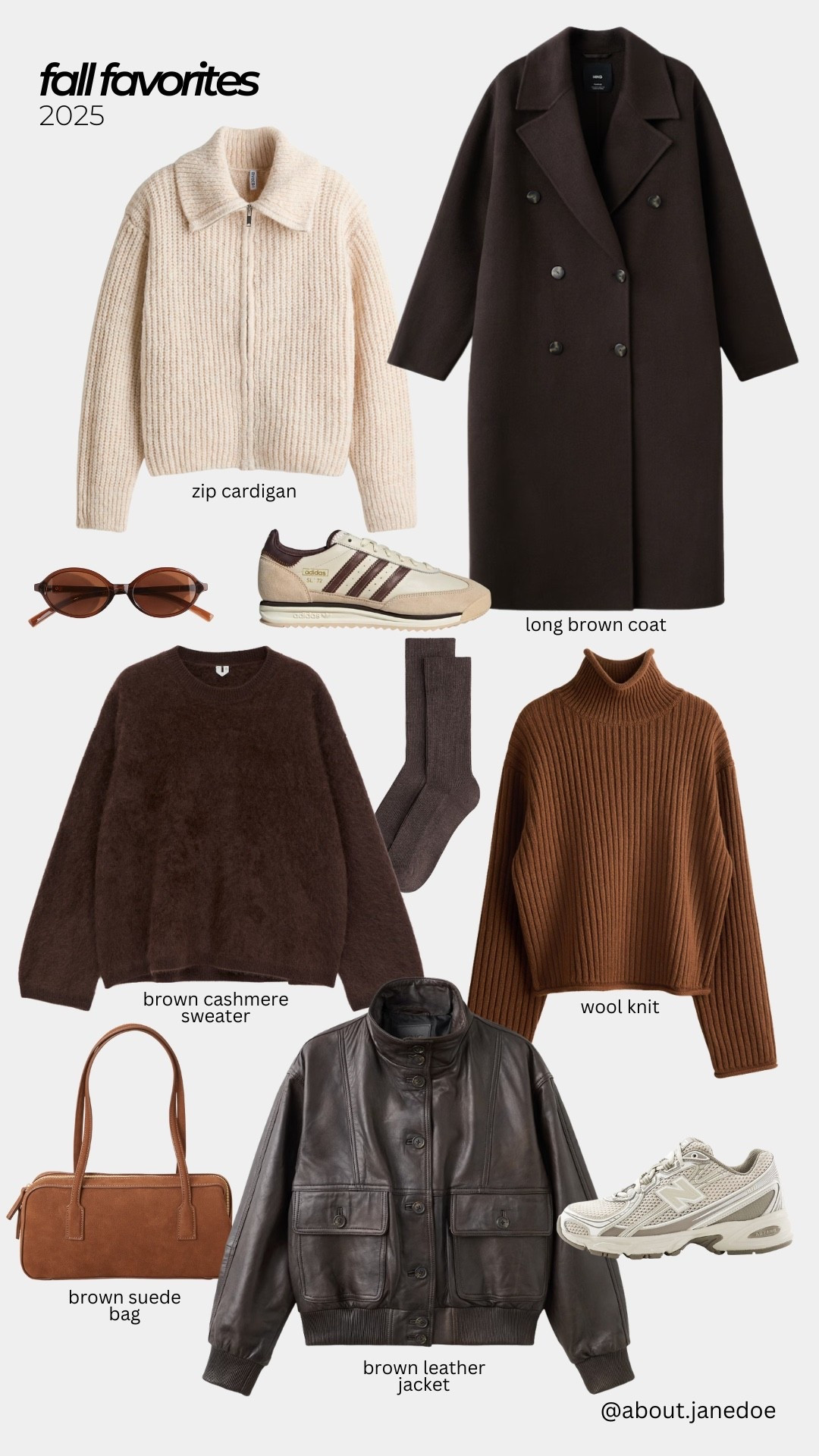 Latest selection of winter faves 🖤 brown knits, long coat and fave everyday sneakers 

#LTKSeasonal #LTKootd #LTKGiftGuide