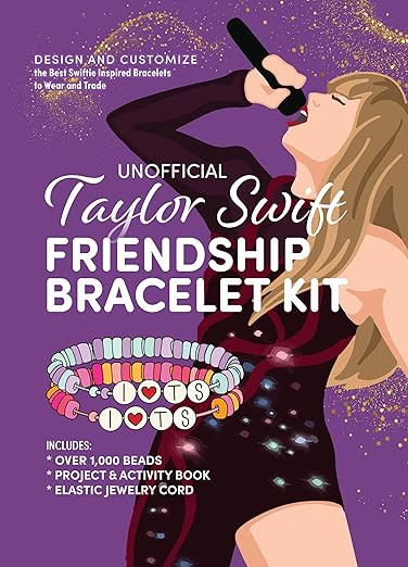 Unofficial Taylor Swift Friendship Bracelet Kit: Design and Customize the Best Swiftie Inspired B... | Amazon (US)