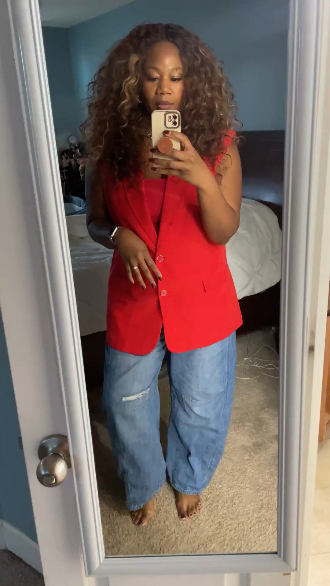 Invest in a vest mama! It’ll elevate your look everytime 😍 this one is old but I’ve linked some I like from H&M and Walmart as well as barrel leg jeans (to complete the look) from Abercrombie. Such an easy, movable outfit formula for the busy mom on the go 🏃🏾‍♀️💨

Fall outfit

#LTKFallSale #LTKOver40 #LTKMidsize