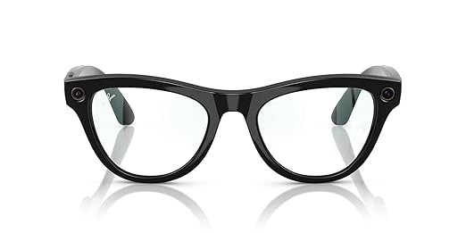 Ray-Ban Meta (Gen 1), Skyler, Shiny Black | Smart AI Glasses for Men, Women — 12 MP Ultra-Wide ... | Amazon (US)