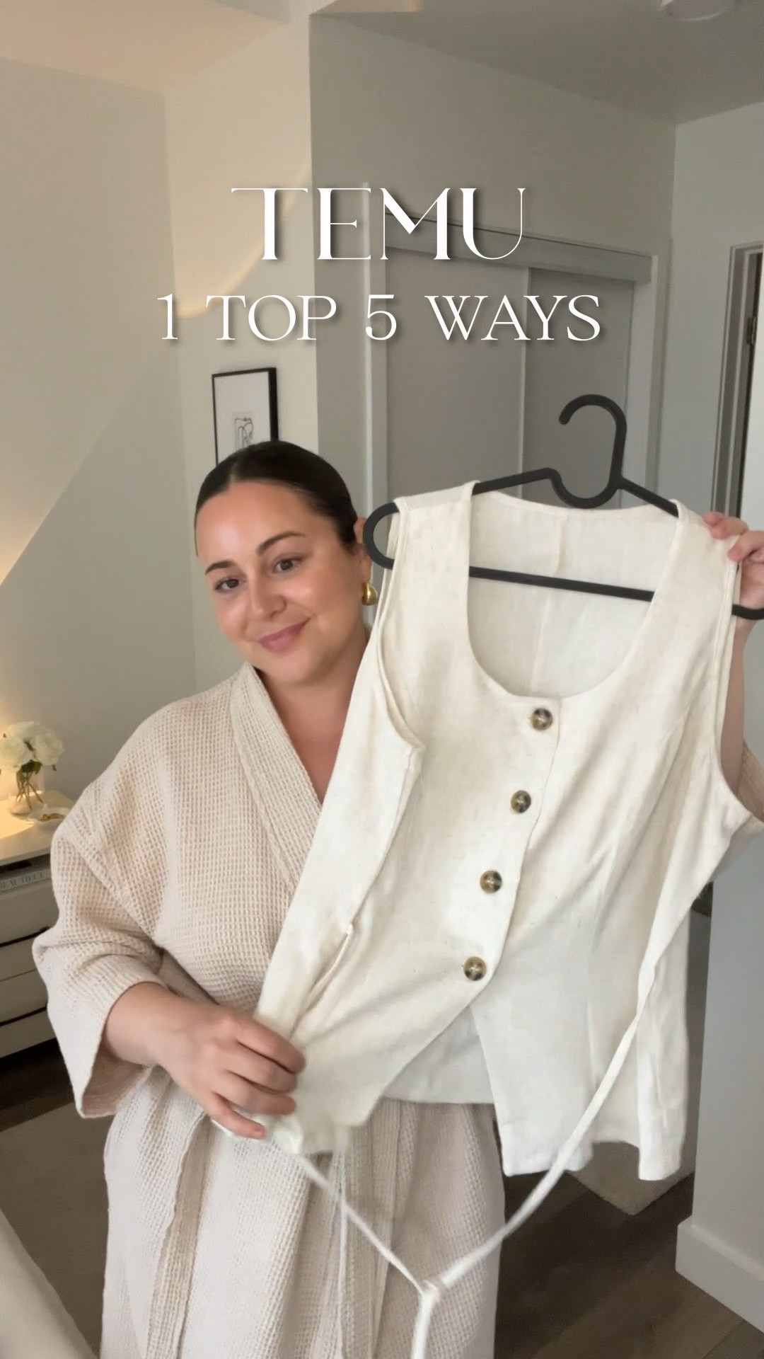 1 Top 5 Ways 🤍🙌🏼 #temu #summeroutfits 

#LTKSummerEdit