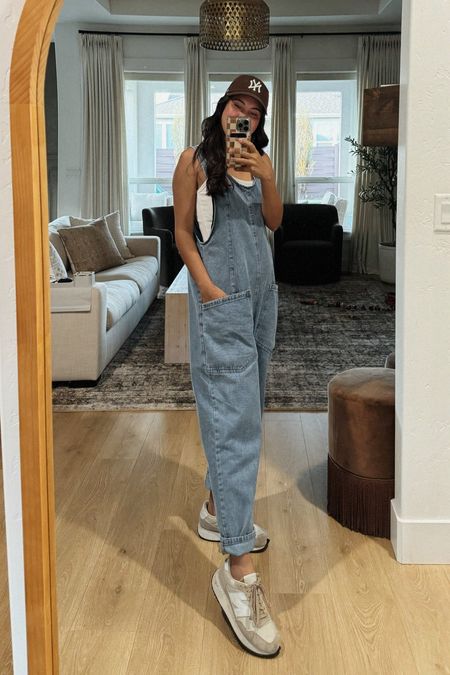 Loving this free people inspired denim jumpsuit from AMAZON! Half the price of the FP version. Definitely size down. I got a small and could have done an xs

#LTKsalealert #LTKstyletip #LTKfindsunder50