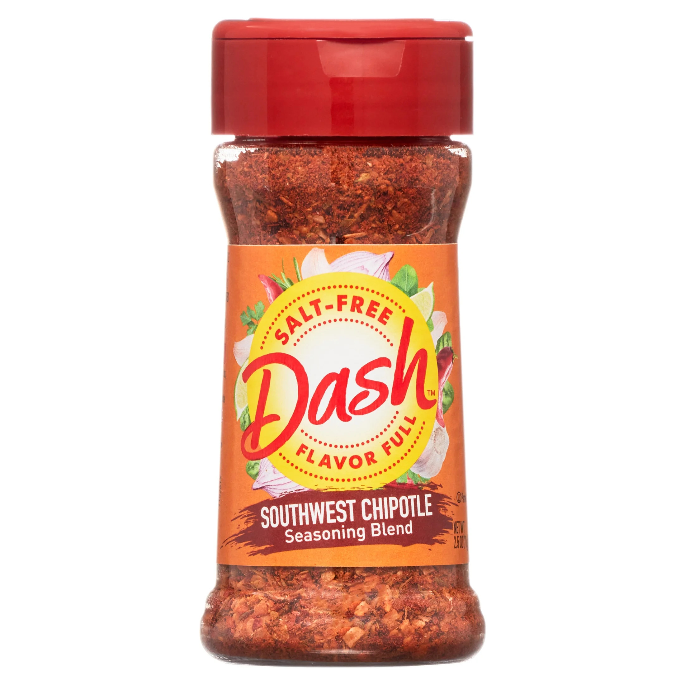 Dash Southwest Chipotle Seasoning Blend, Salt Free, 2.5 oz | Walmart (US)