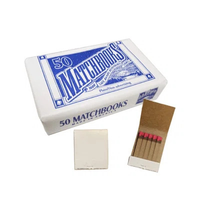 Matchstick Books 20 sticks/ book, 50 books/ pack, 50 packs/ case Bulk Pack total 2500 Books / Case | Wayfair North America