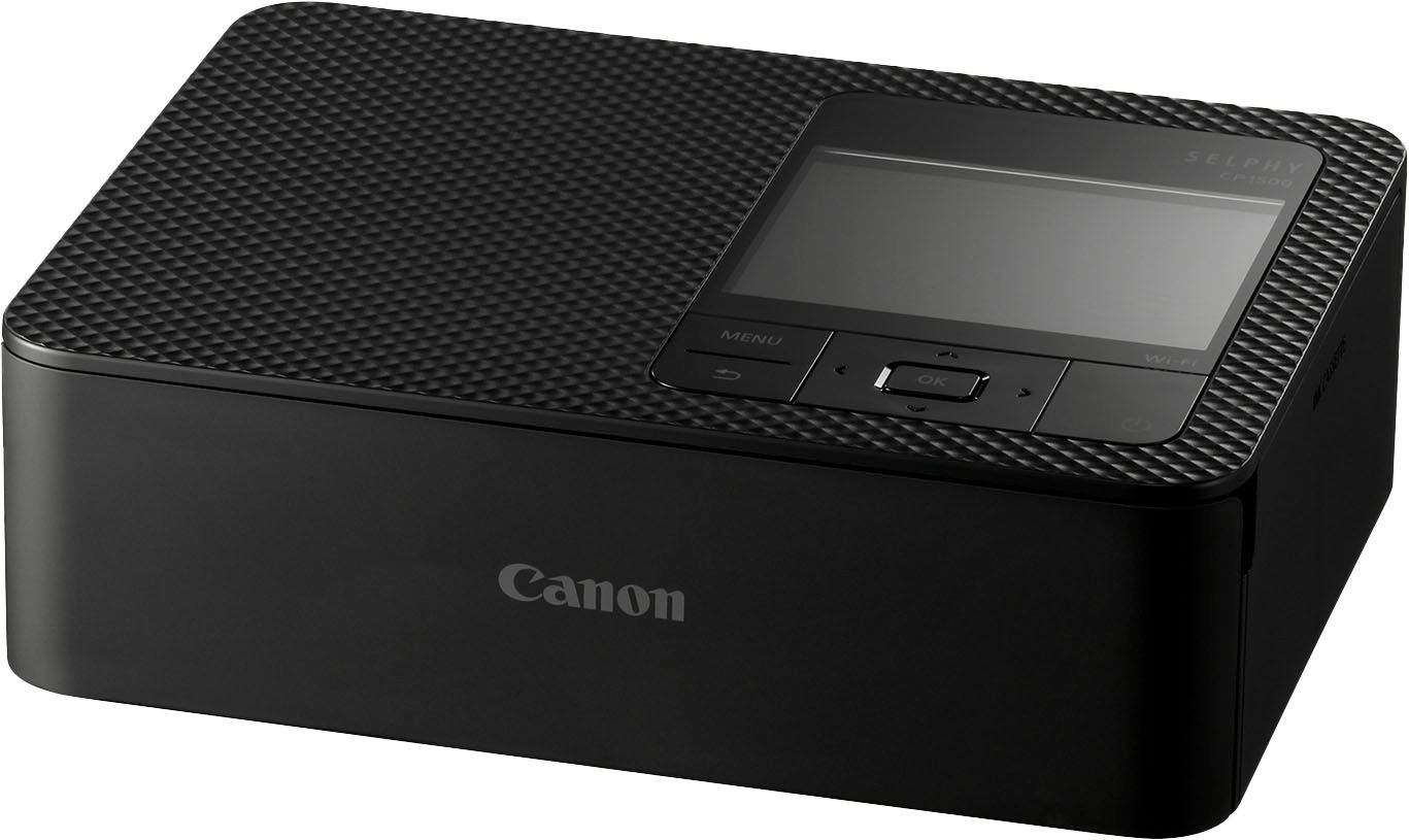 Canon SELPHY CP1500 Wireless Compact Photo Printer Black 5539C001 - Best Buy | Best Buy U.S.