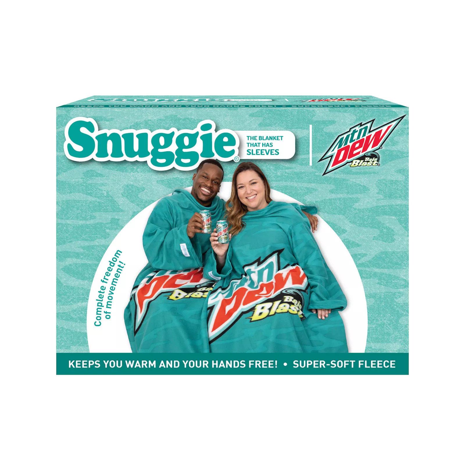 Snuggie Mountain Dew Baja Blast Wearable Blanket | Kohl's