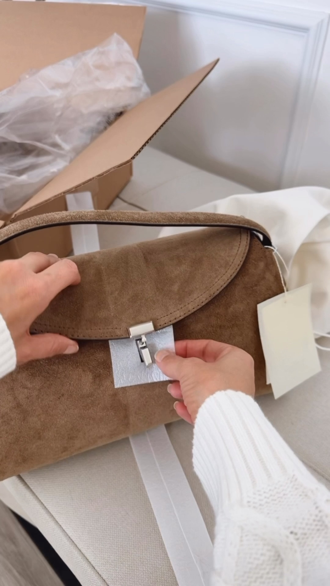 The perfect size bag. Not too big or too large . Love that this bag is now available in a suede version 
Timeless and perfect for all seasons 
Also the perfect gift for mom 


#LTKOver40 #LTKMothersDay #LTKdayinmylife