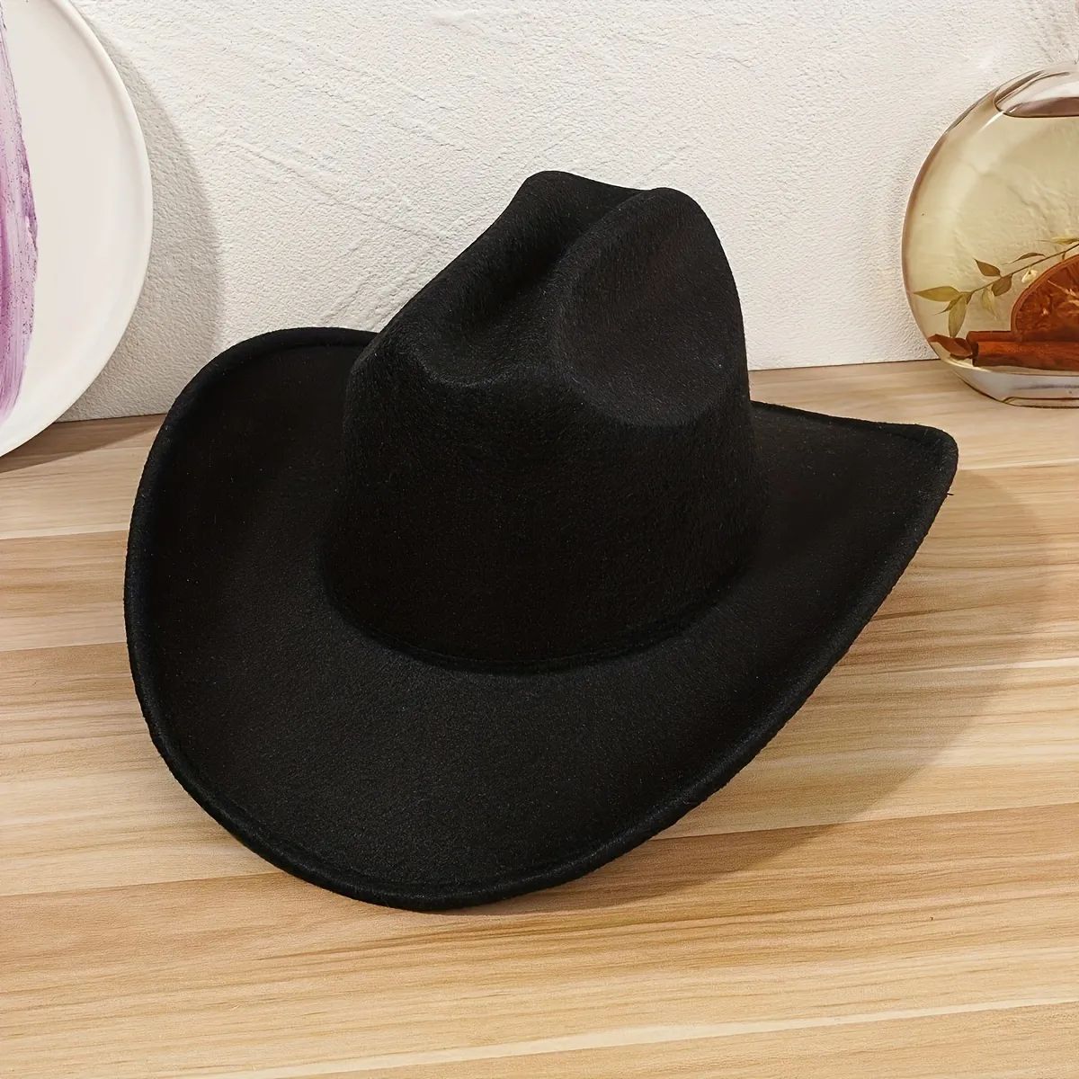 Western Cowboy Hat Solid Color Lightweight Jazz Sun Hat Unisex Cowgirl Hats Vintage Fedora Cap Fo... | Temu Affiliate Program