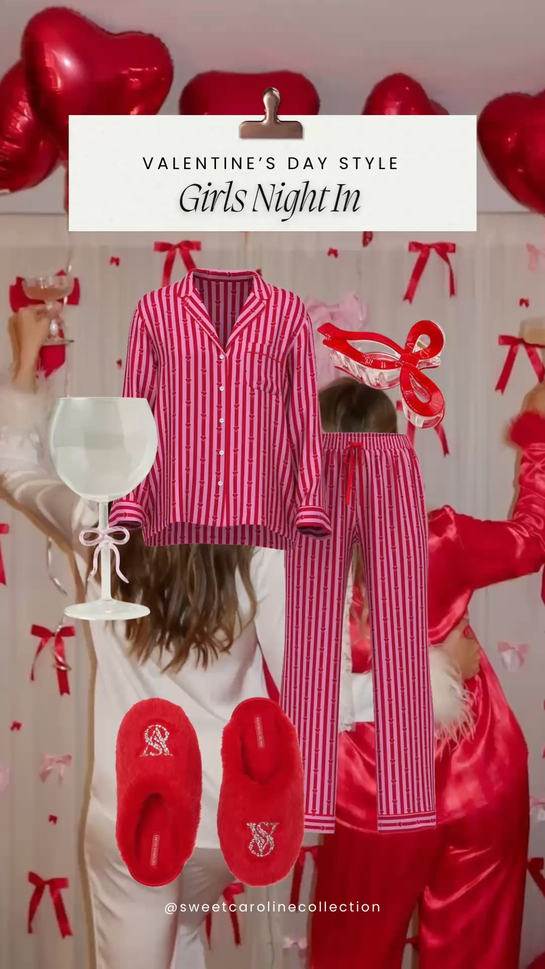Valentines Day Style // Girls Night In 🎀

Pajama set, pjs, Victoria’s Secret, slippers, claw clip, wine glass, anthro, target, kohls, sleep ware MESHKI, red dress, pink clutch, satin bag, lovers and friends, Nana Jacqueline, rhinestone clutch, Steve Madden, heels, pumps, bow heels, white heels, tennis bracelet, bag, purse, jewelry, swarvoski, earrings, style, revolve, revolve, date night, designer, black dress, Free people, princess polly, strapless dress, pink dress, ballet dress, Nordstrom, revolve, Norma Kamali, Plisse set, pink set, birthday outfit, Valentine’s Day, champagne flutes, Anthropologie, target, Marshall’s, pottery barn, pretty little thing, mark and Graham, wine glass, bar glasses, Galentines, party, hostess, birthday girl, birthday headband, balloons, ring, Macys, swarvoski, boohoo, revolve, showpo, under 100, under 50, sale, best seller, trendy, must have, sweet Caroline collection

#LTKMostLoved #LTKfindsunder100 #LTKparties#LTKStyleTip

#LTKFindsUnder100 #LTKFindsUnder50 #LTKSaleAlert