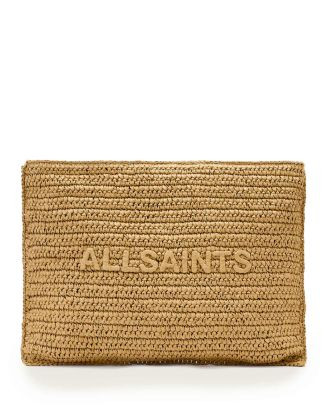 ALLSAINTS Bettina Raffia Clutch | Bloomingdale's Handbags | Bloomingdale's (US)