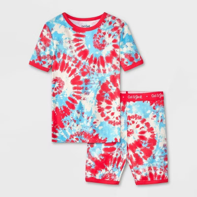 Kids' 2pc Americana Swirl Pajama Set - Cat & Jack™ | Target
