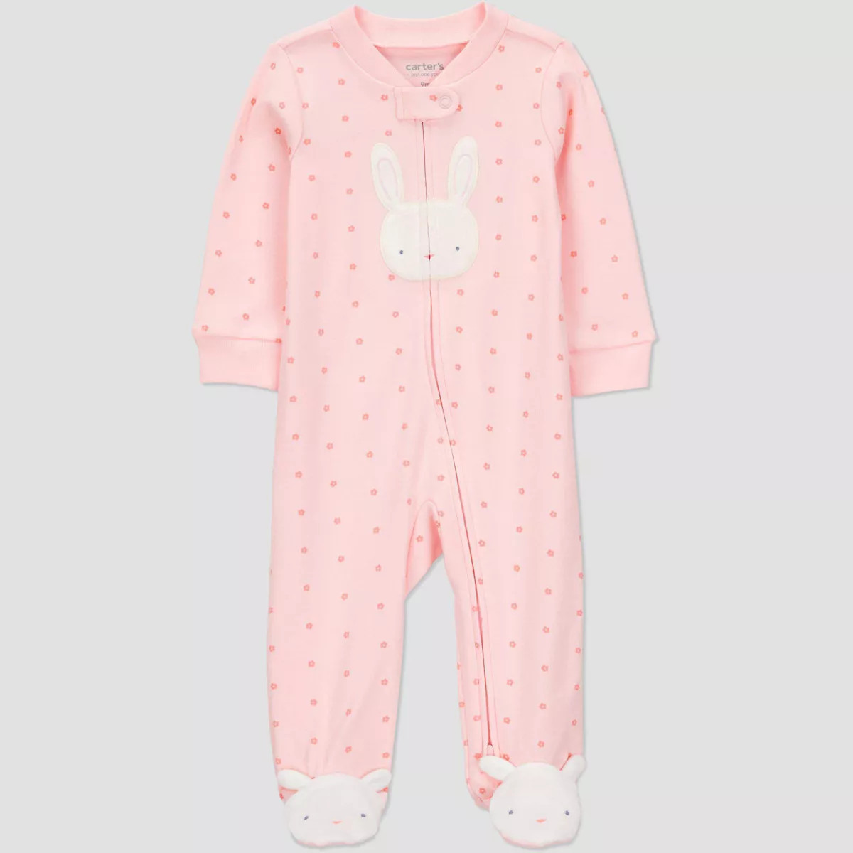 Carter's Just One You® Baby Girls' Easter Endcap Geo Bunny Sleep N' Play - Pink | Target