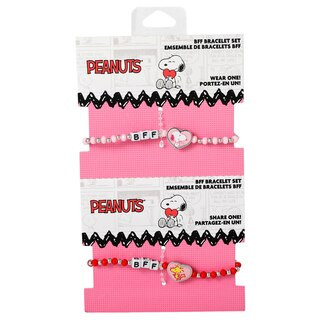 Peanuts Snoopy & Woodstock Valentine's Day BFF Bracelet Set, 2 CT | CVS Health