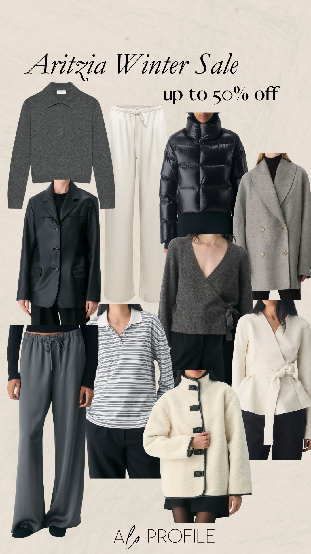 Aritzia winter sale✨up to 50% off sitewide!! No code needed.  