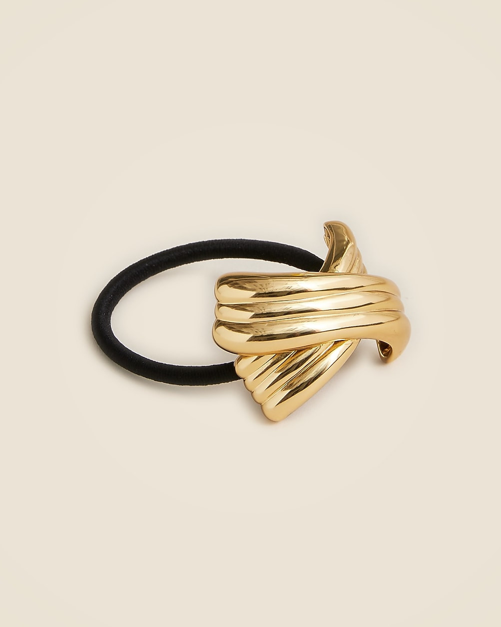 Crisscross metallic hair tie | J. Crew US