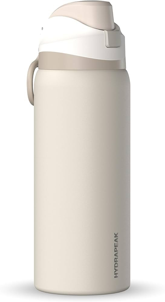 Hydrapeak Oasis 32oz Insulated Water Bottle with Locking Chug Lid & Handle, Leakproof Stainless S... | Amazon (US)