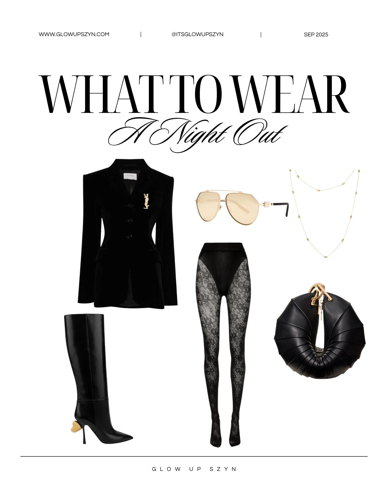 Velvet. Lace. Gold accents. This look is for when you want all eyes on you without saying a word.

I linked every piece so you can shop the full outfit  (except for the necklace).

#LTKStyleTip #LTKParties #LTKItBag