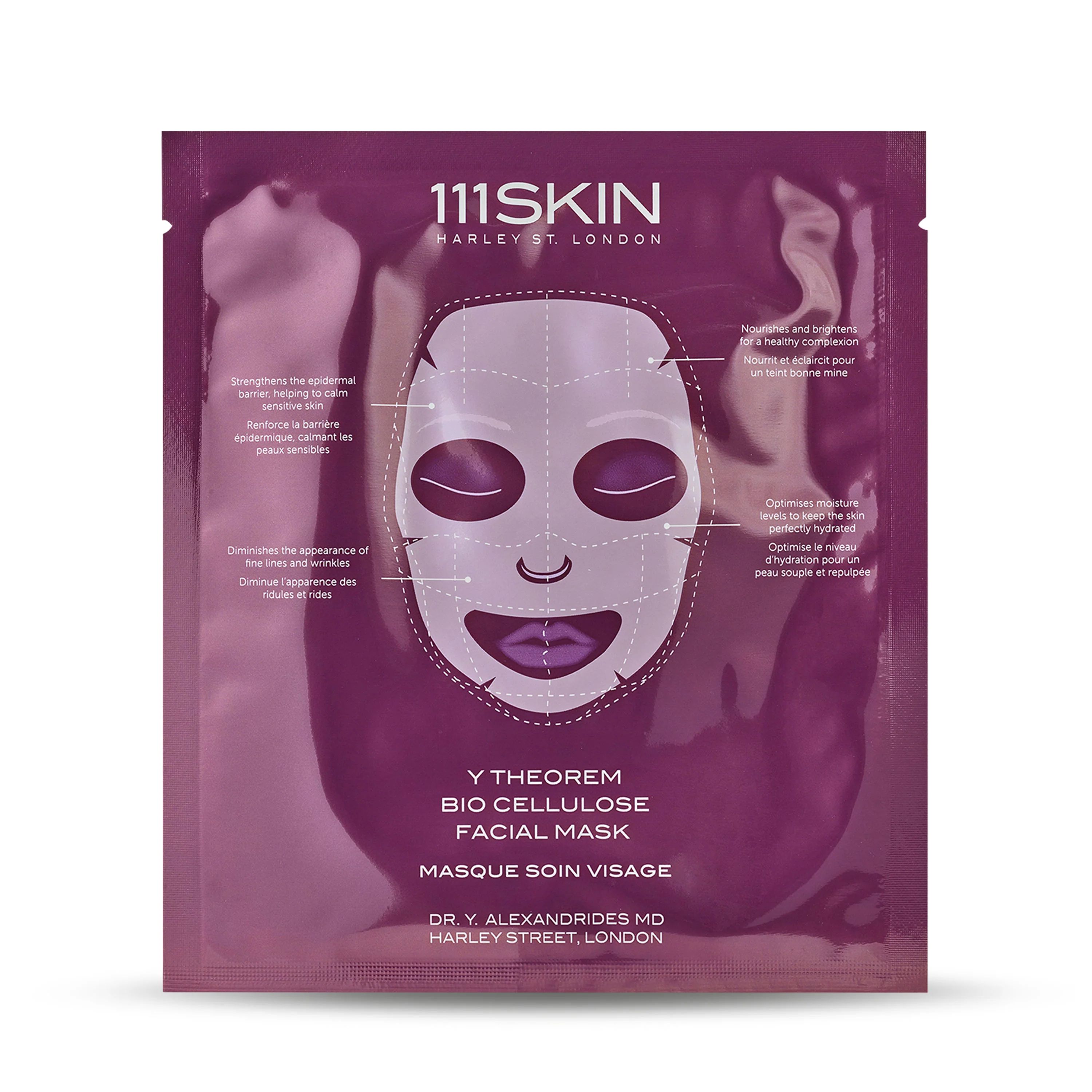 Y Theorem Bio Cellulose Facial Mask | 111Skin US
