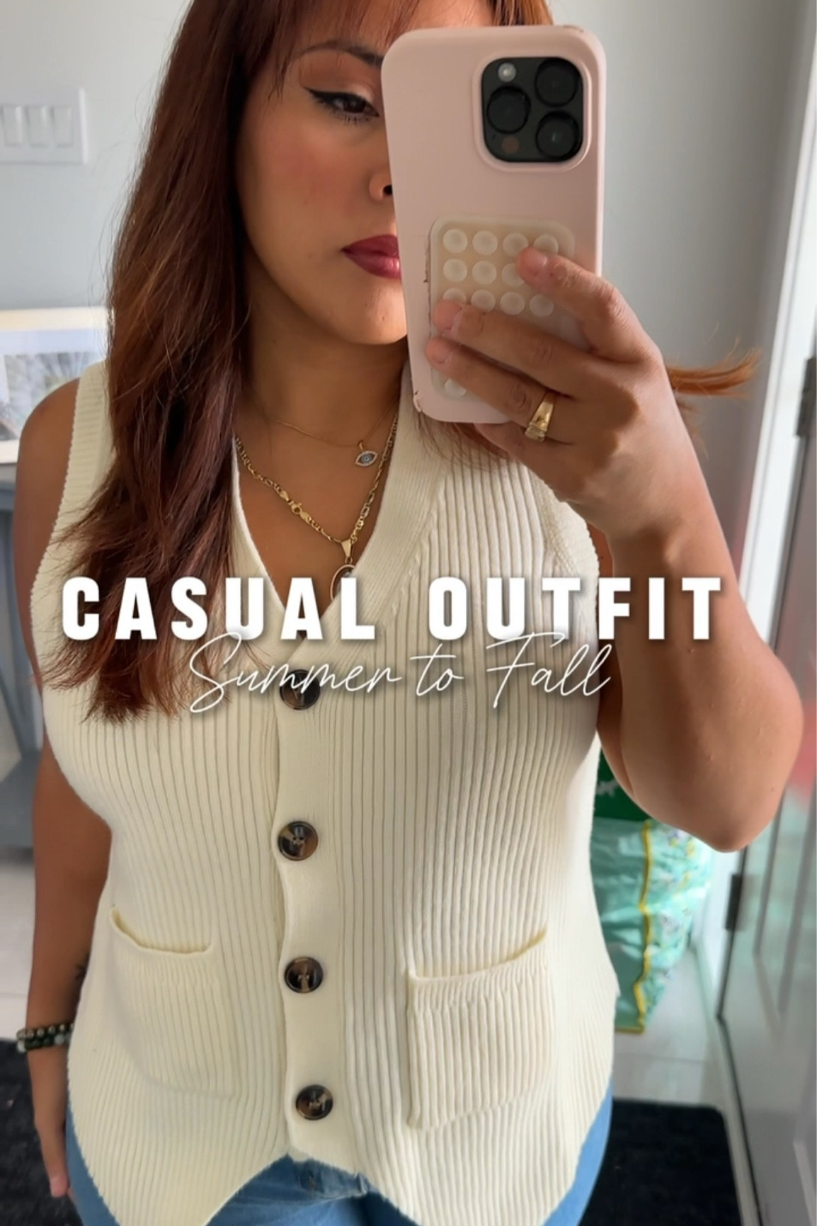 Casual summer to fall outfit 🍂☀️ comment SHOP + I’ll send you the direct details to your DM🤍

Comenta SHOP y enviaré los detalles directamente a tu DM

#casualstyle #summertofall #earlyfalloutfit #outfitideas #petiteandcurvy #falloutfit #casuallook #casualoutfitideas #outfitinspo