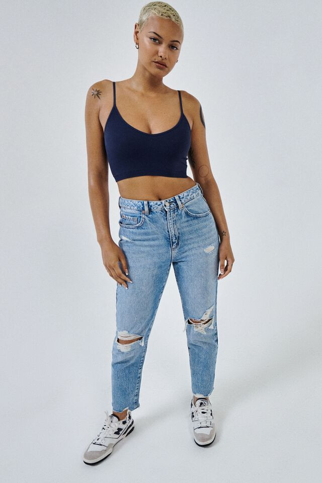 Mom Jean - Jenny Blue | Garage Clothing
