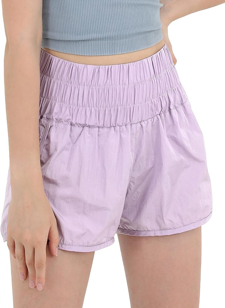 ODODOS GoTo Athletic Shorts, Elastic High Waist Workout Shorts for Women, Quick Dry Casual Summer... | Amazon (US)