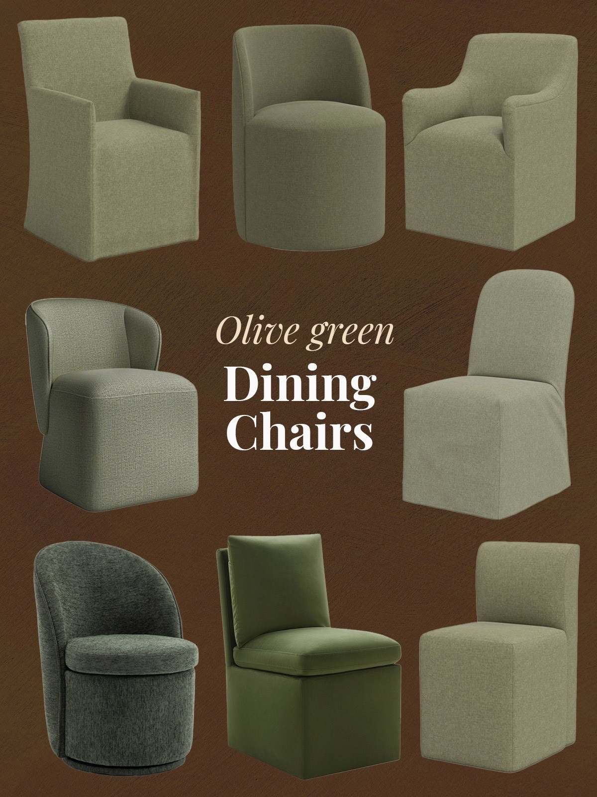 We’re getting new chairs for the dining room! I’ve narrowed it down to these—which would you pick?

